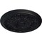 Ekena Millwork Damon Ceiling Medallion (Fits Canopies up to 3 3/8"), Hand-Painted Steel Gray, 20"OD x 1 1/2"P CM20DASGS - alternate 4